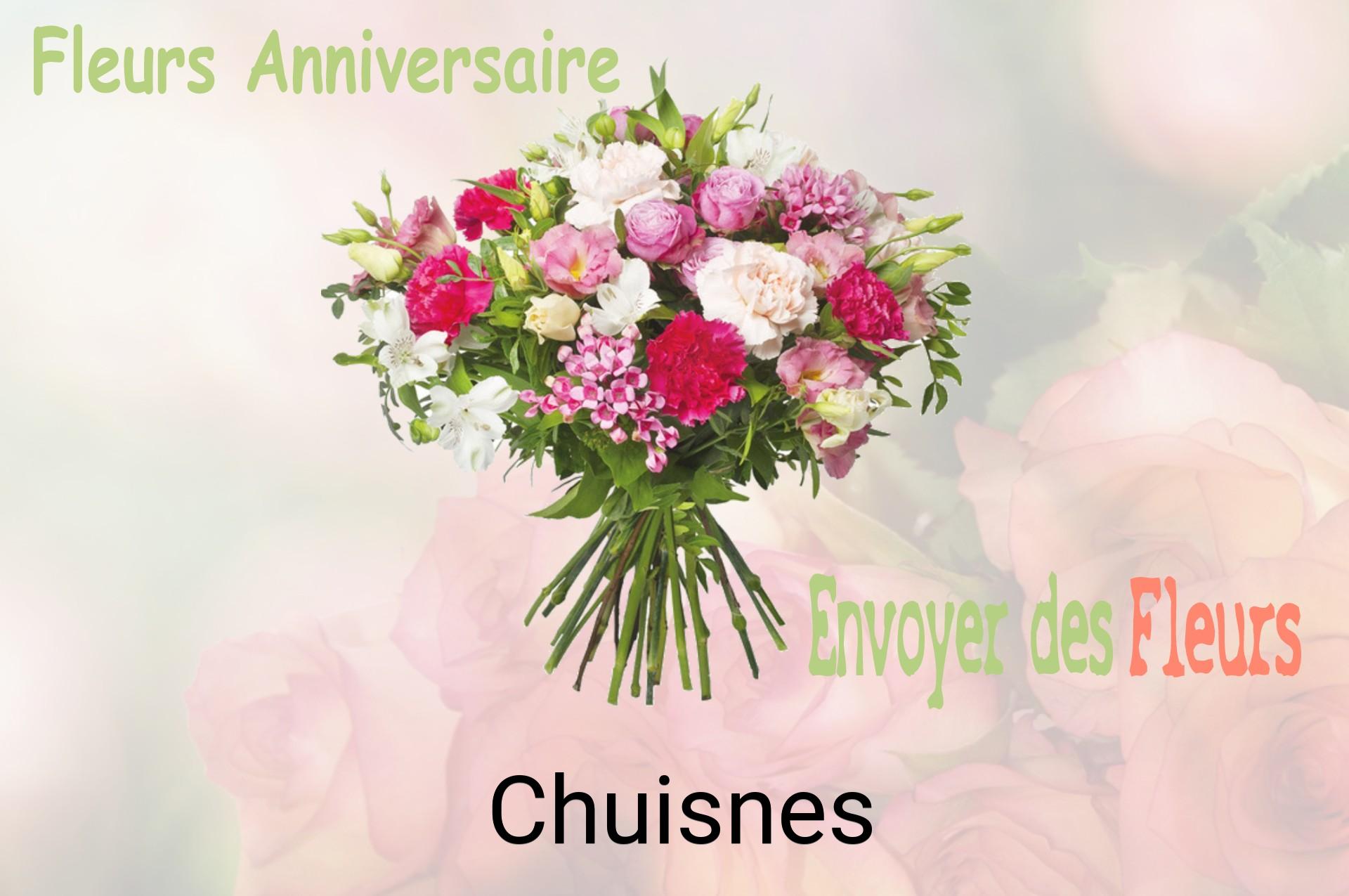 Bouquet de fleurs d’anniversaire livré à Chuisnes