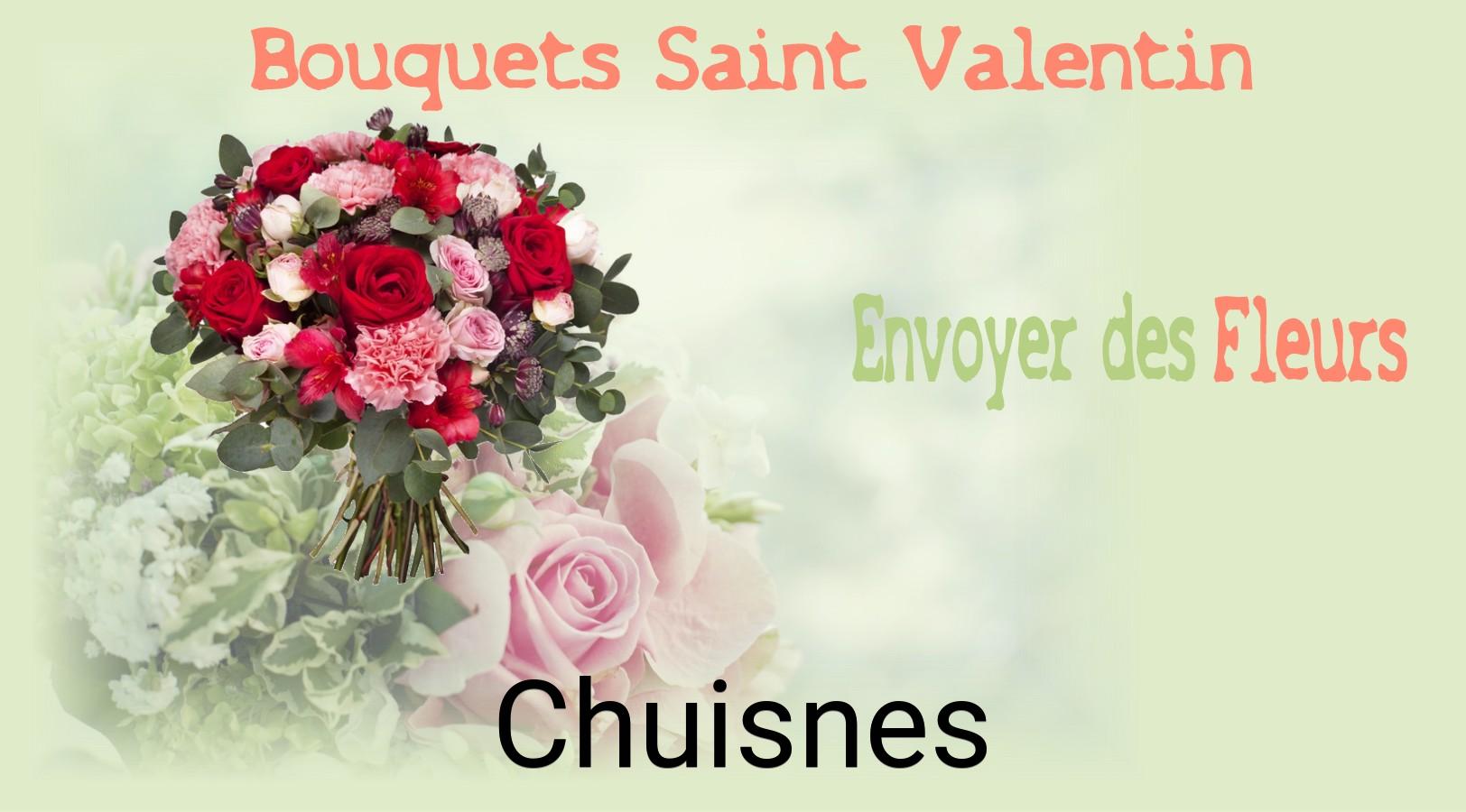 Roses de Saint-Valentin livrées à Chuisnes